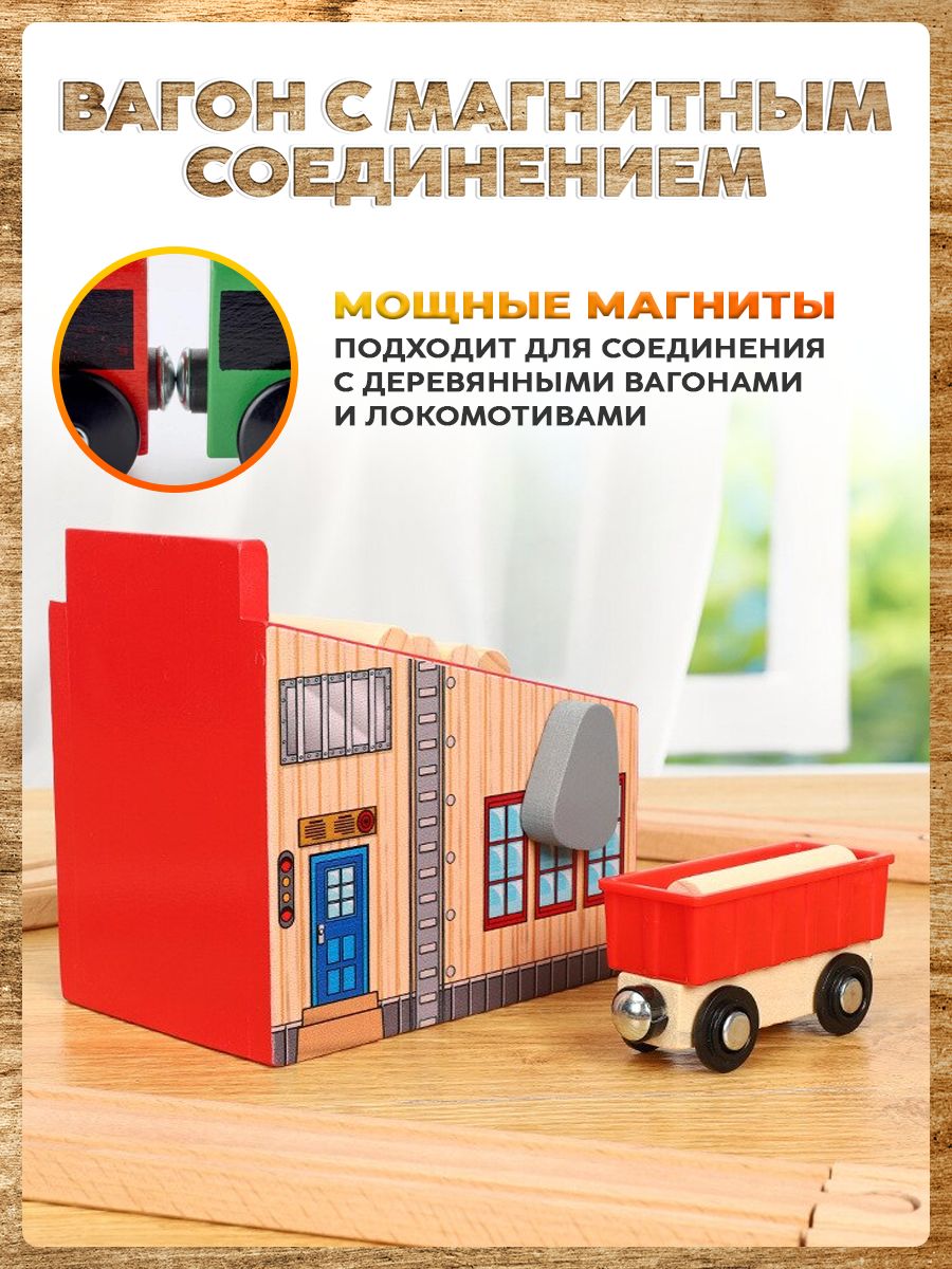 Дополнительные элементы А.Паровозиков 12.7 см АП-0031/лесозаготовка - фото 6