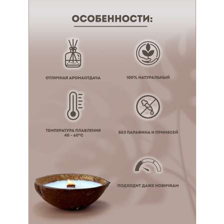 Набор EPOXYMASTER Воск кокосовый