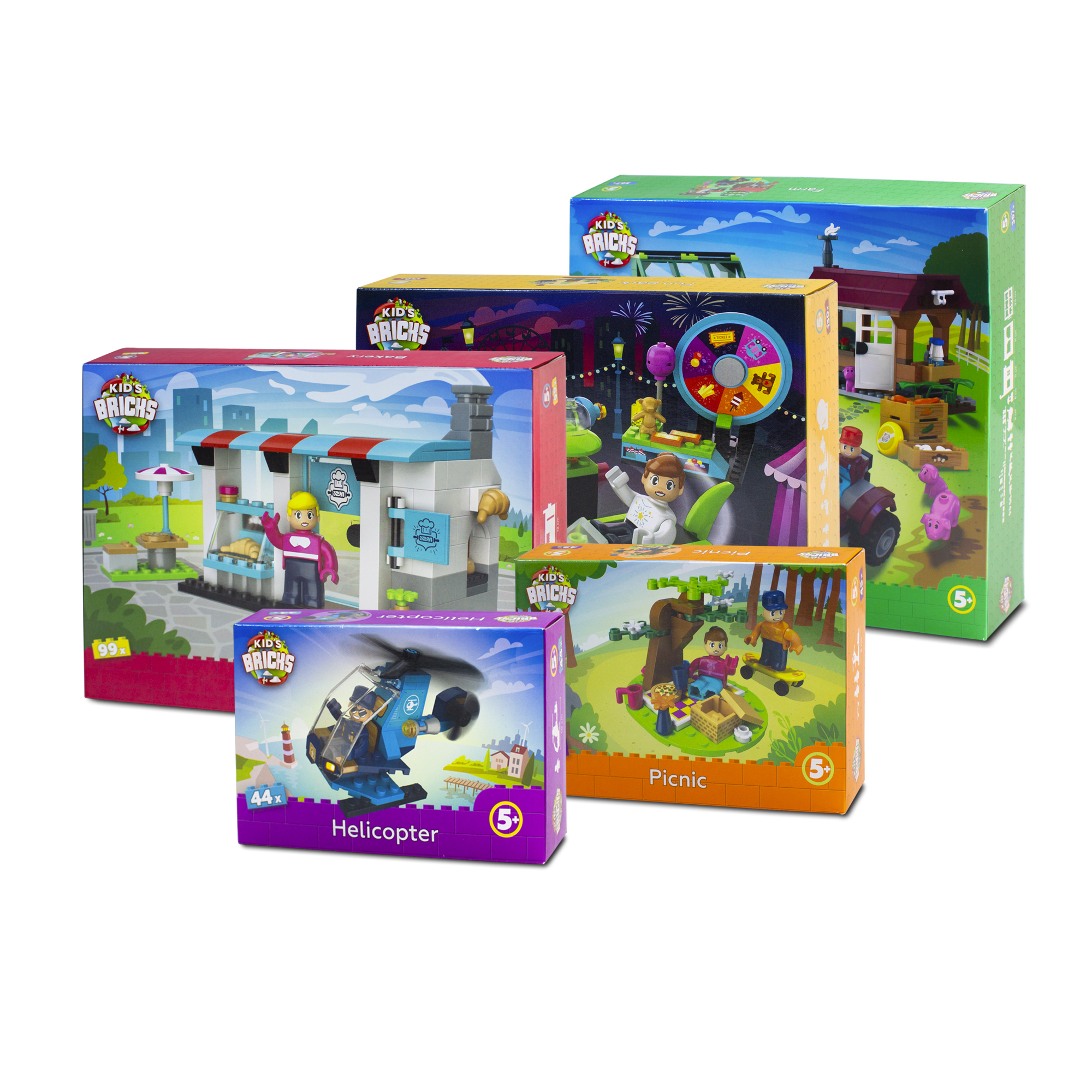 Конструктор kids bricks - фото 4