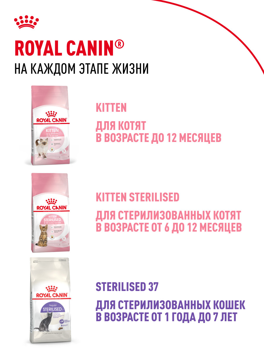 Корм влажный для котят ROYAL CANIN Kitten Instictive 85г желе пауч 77850 - фото 10