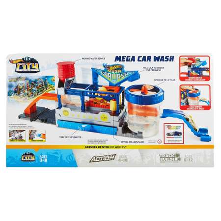 Гараж Hot Wheels Мега-автомойка