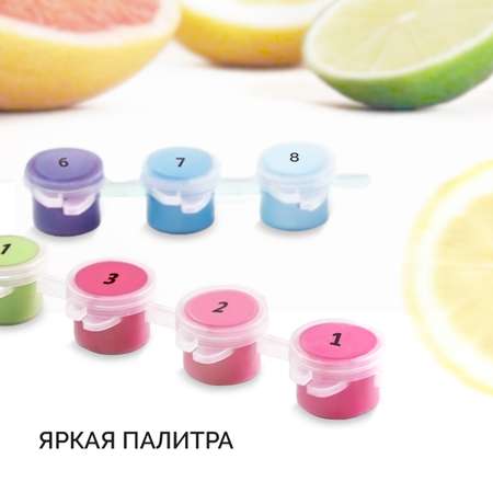 Картина по номерам LORI(колорит) Изумрудные глаза