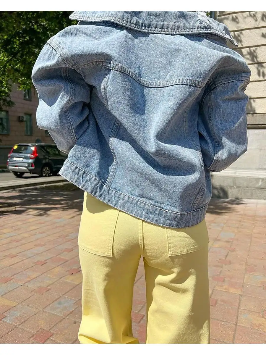 Куртка джинсовая Mark Formelle (Марк Формэль) 2024-DJW401-1/голубой - фото 8