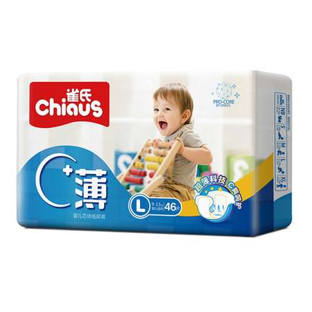 Подгузники Chiaus Pro Core L (9-13 кг) 46 шт.