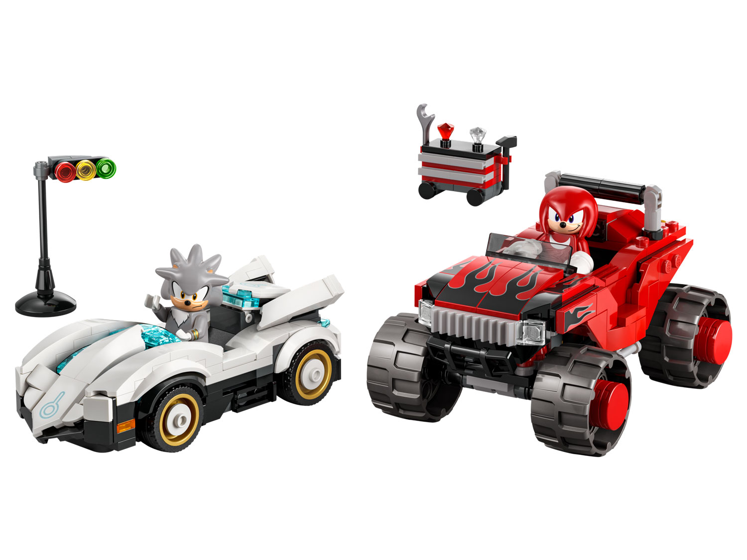 Конструктор LEGO Sonic the Hedgehog Автомобиль Сильвера 378 дет. - фото 9