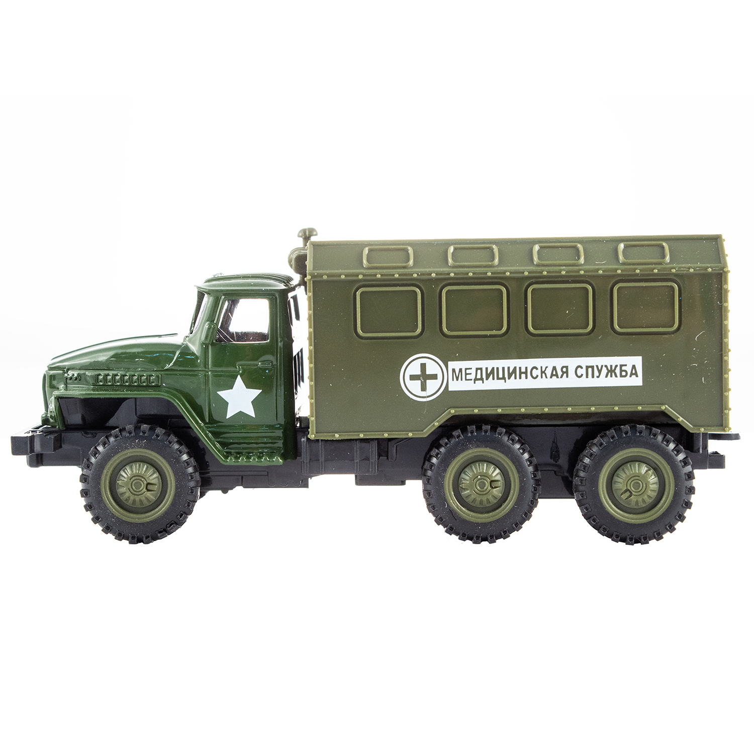 Скорая помощь KiddieDrive Военная техника 1501190_3 - фото 2