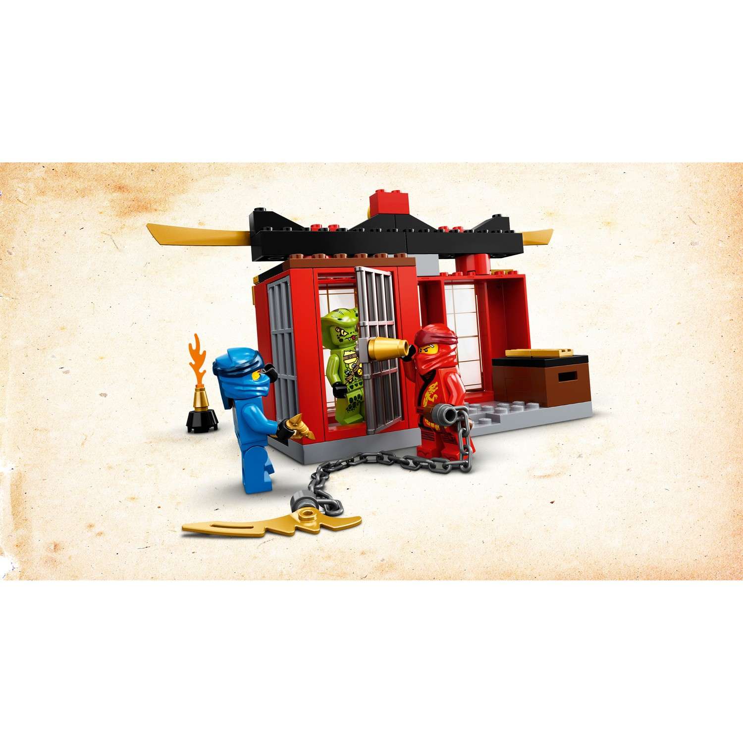 Конструктор LEGO NINJAGO Бой на штормовом истребителе блочный - фото 12