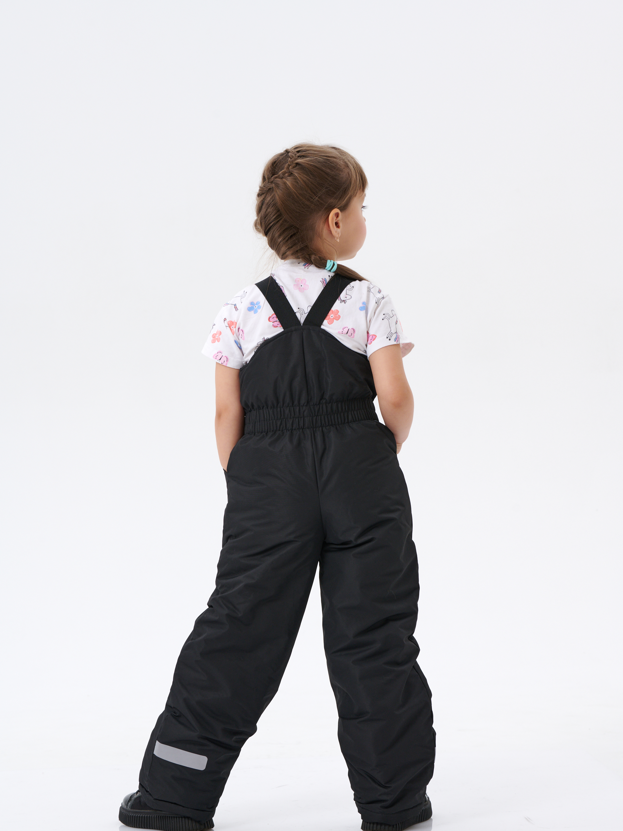 Брюки утепленные КрутышОк Т-067 черные - фото 8