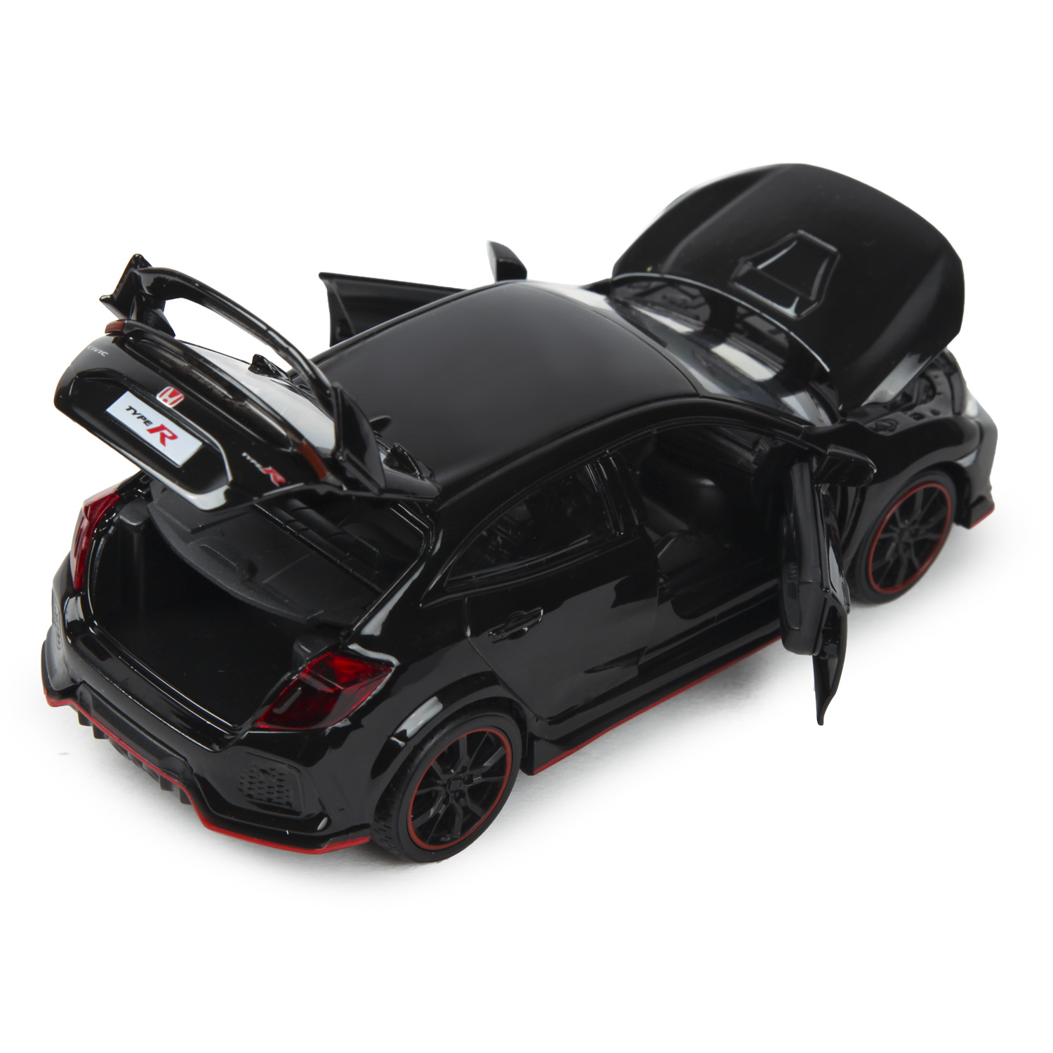 Автомобиль Mobicaro Honda Civic Type-R 1:32 черный 664993 - фото 3