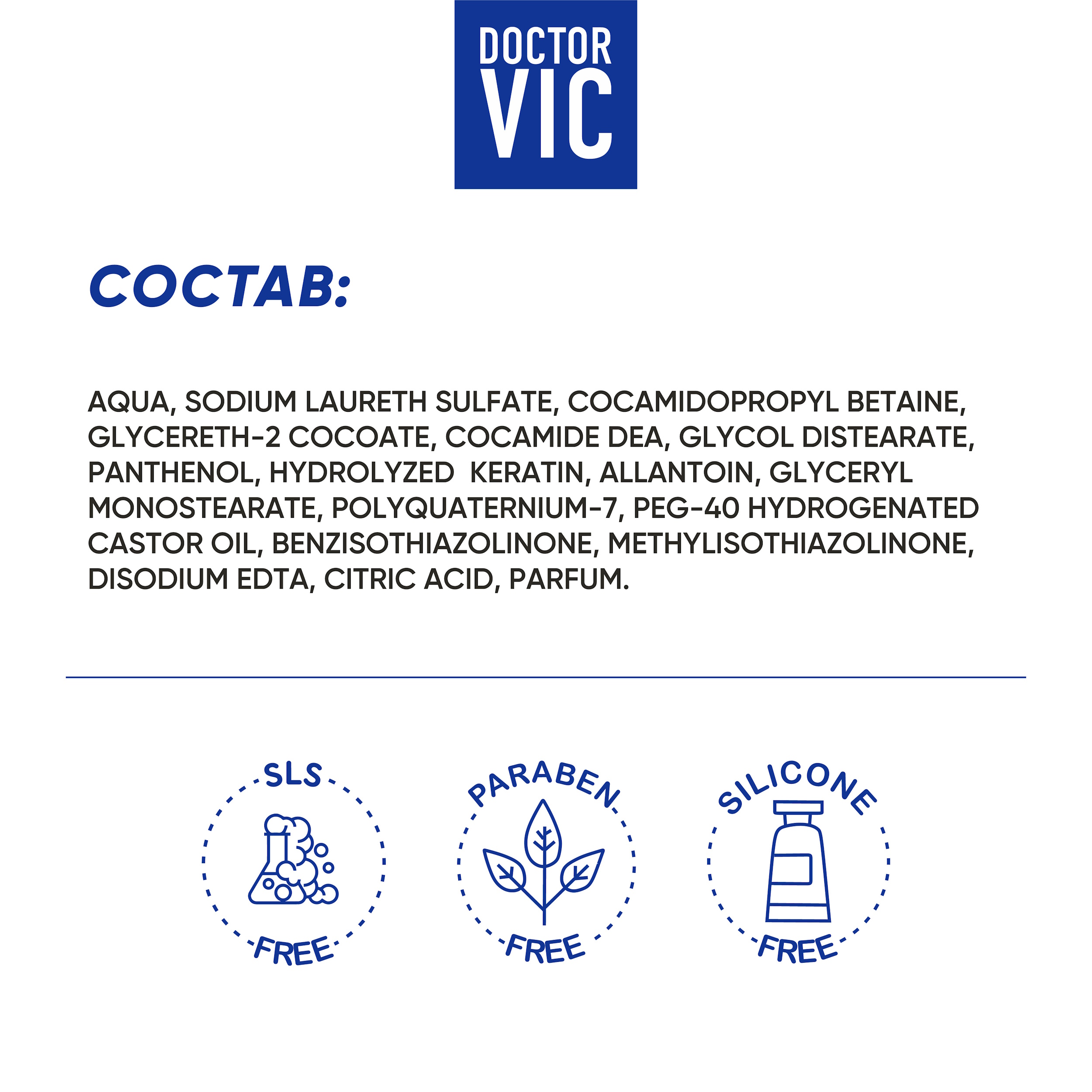 Шампунь-кондиционер для собак и кошек Doctor VIC с кератином и провитамином В5 для бесшерстных 500мл - фото 4