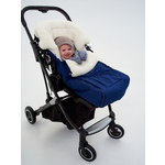 Конверт в коляску Осьминожка Трансформер синий