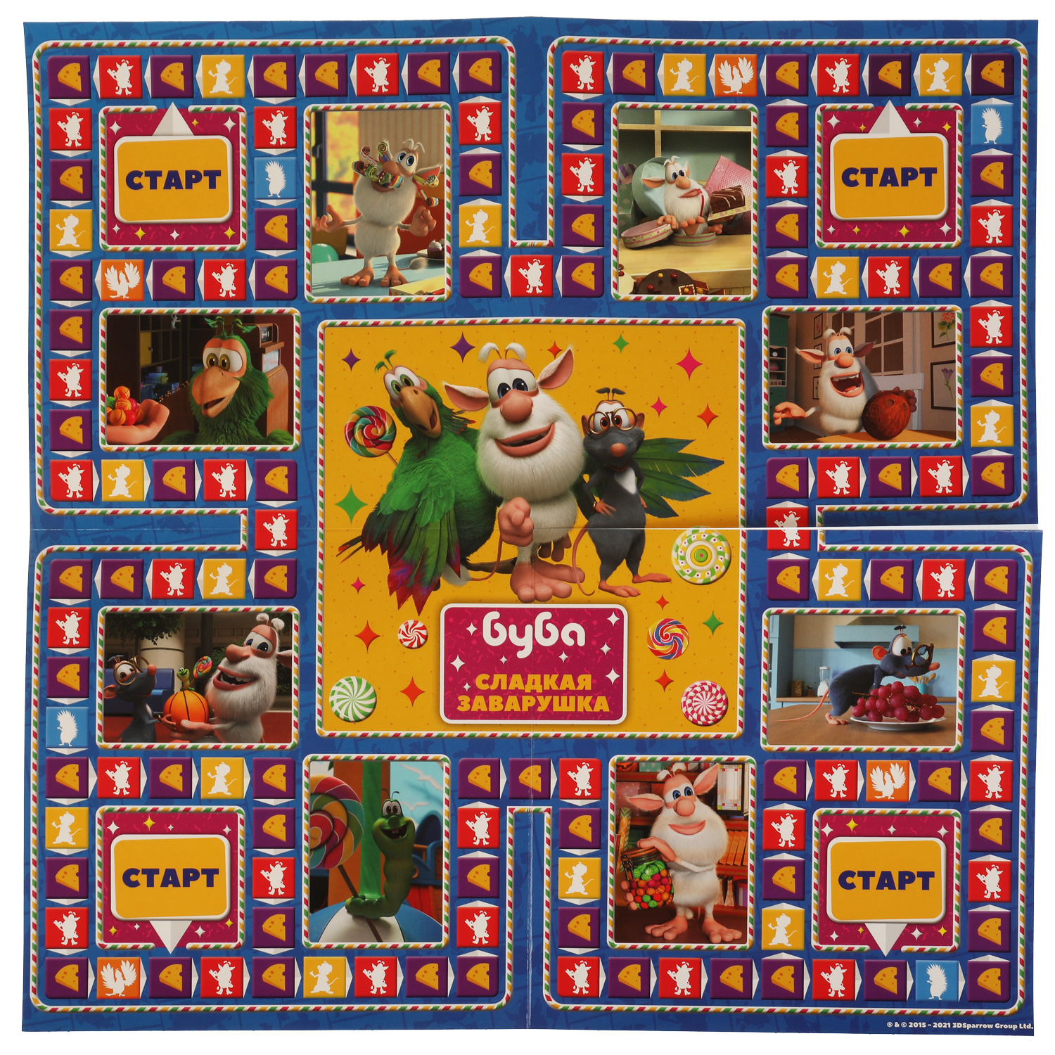Настольная игра Умные игры Буба Сладкая заварушка - фото 3