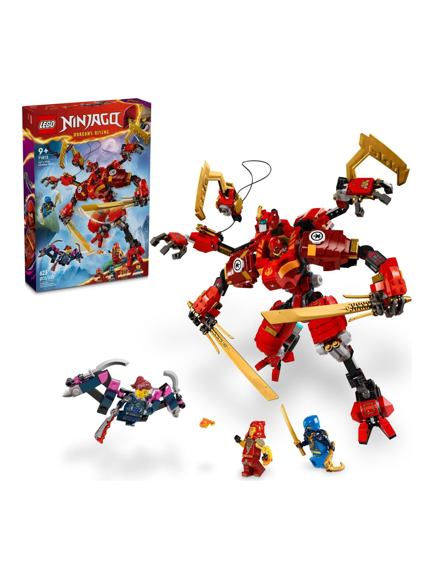 Конструктор LEGO NINJAGO Робот Кая 623 дет. - фото 2