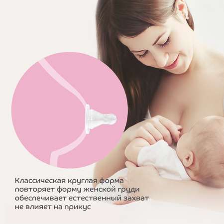 Соска Lubby силикон (быстрый поток)