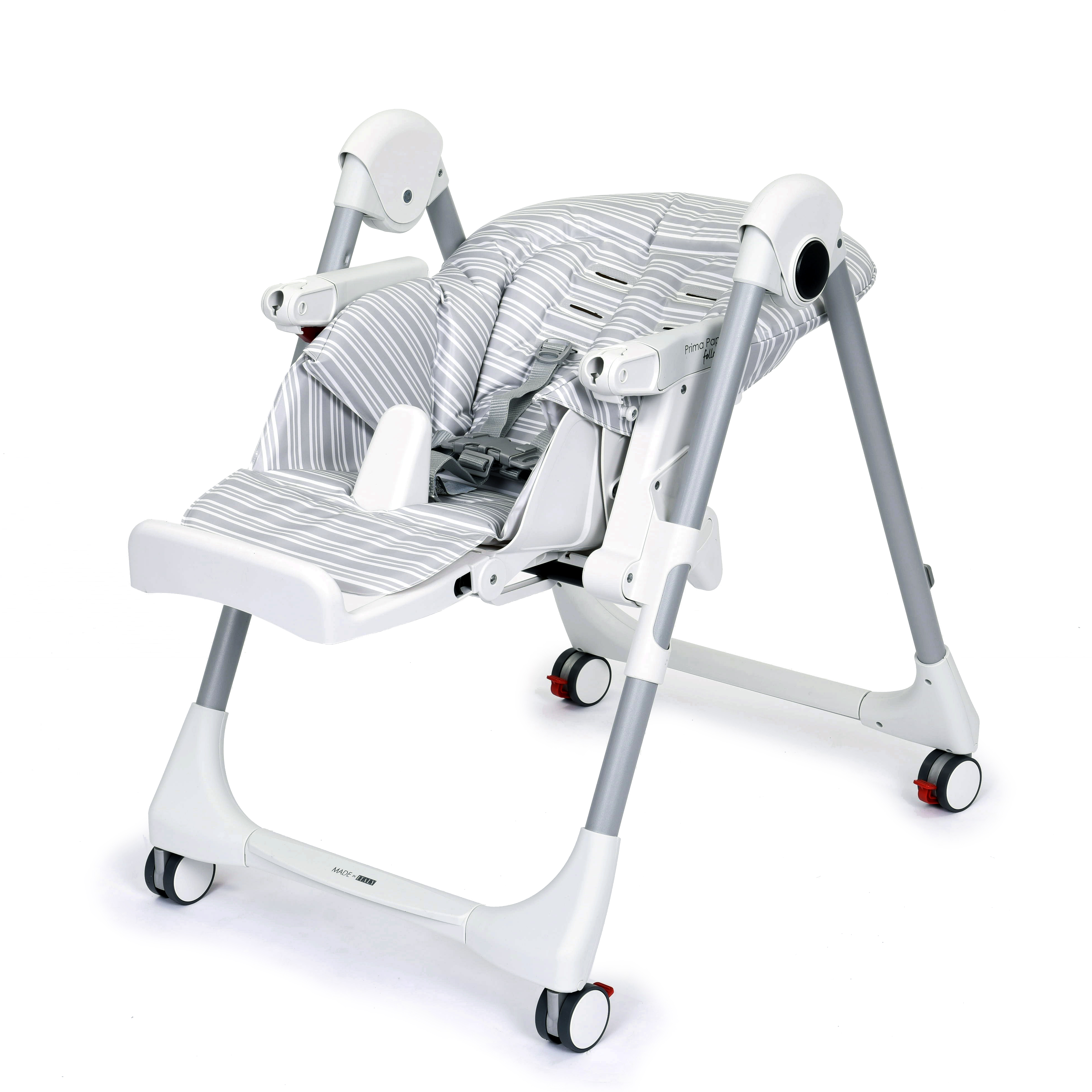 Стульчик для кормления Peg-Perego Prima Pappa Follow Me серый - фото 6