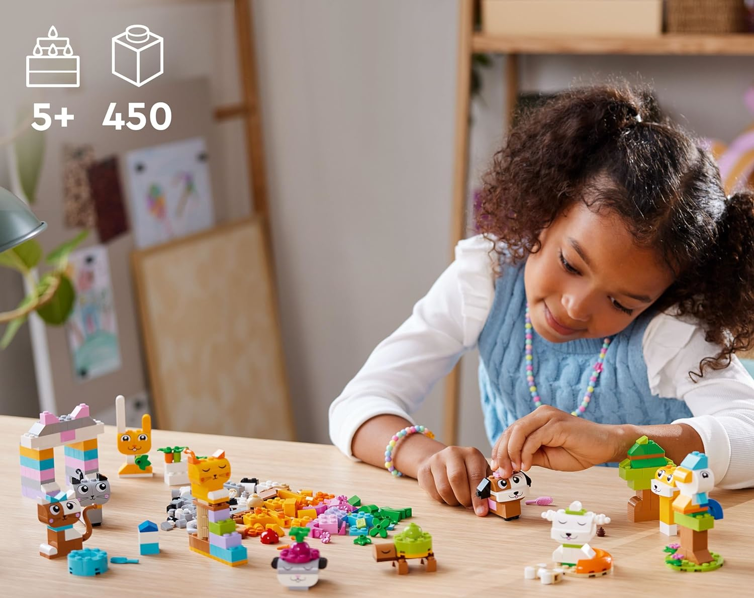 Конструктор LEGO Classic Креативные питомцы блочный - фото 12