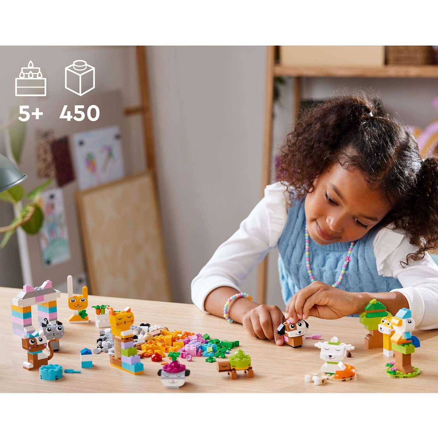Конструктор LEGO Classic Креативные питомцы 450 дет. - фото 12