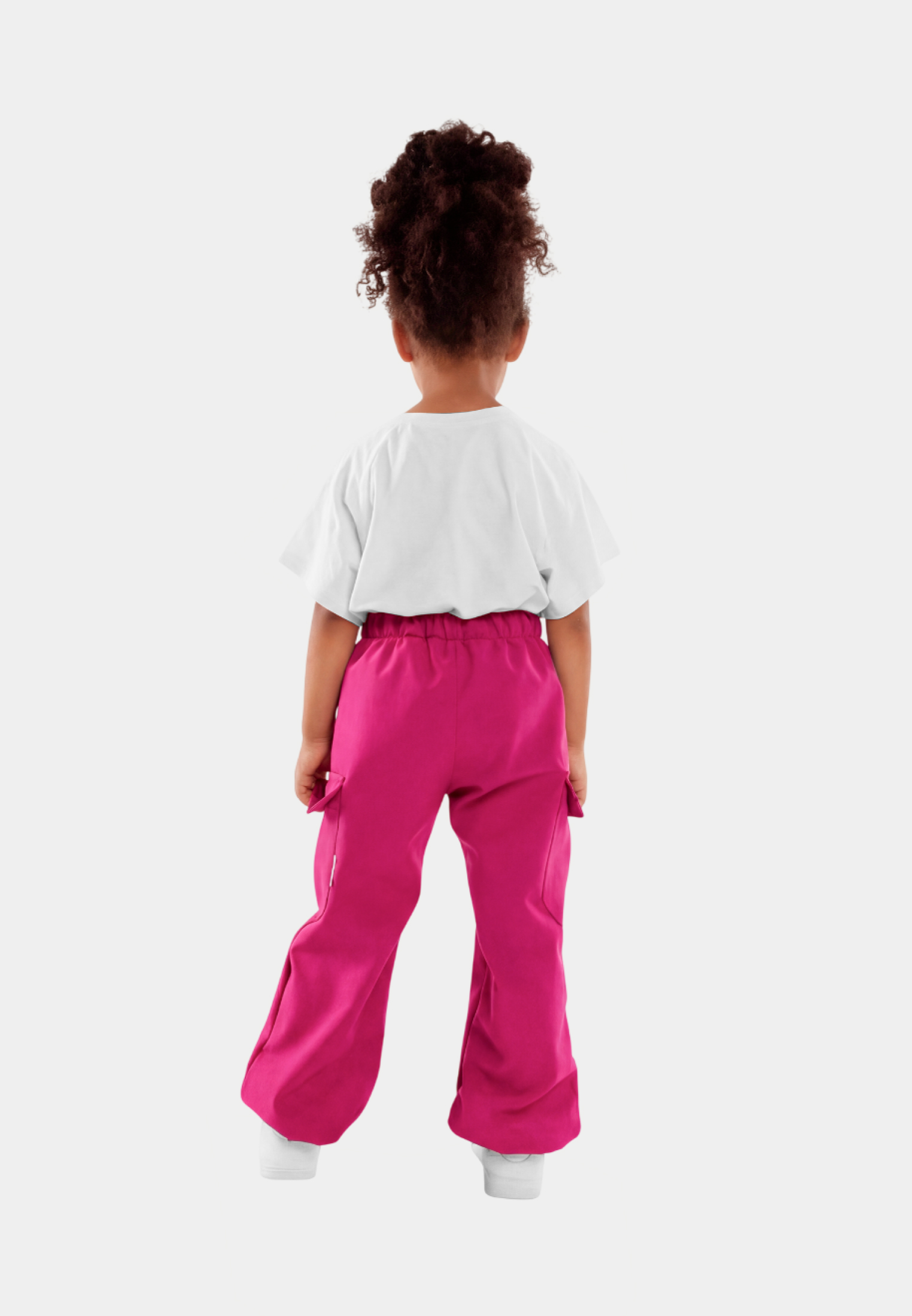 Брюки Little Kiddy jogger_softshelll_фуксия - фото 2