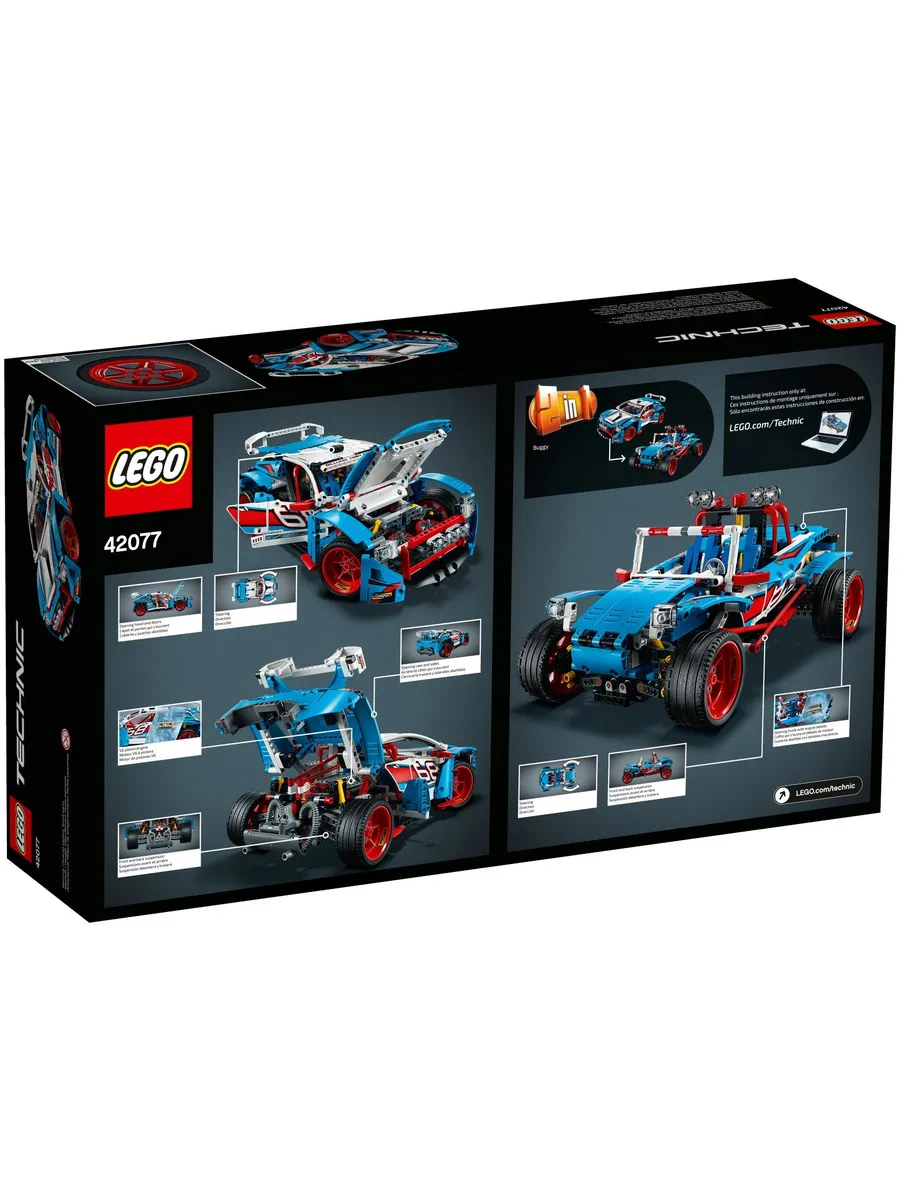Конструктор LEGO Technic Гоночный автомобиль 1005 дет. - фото 6