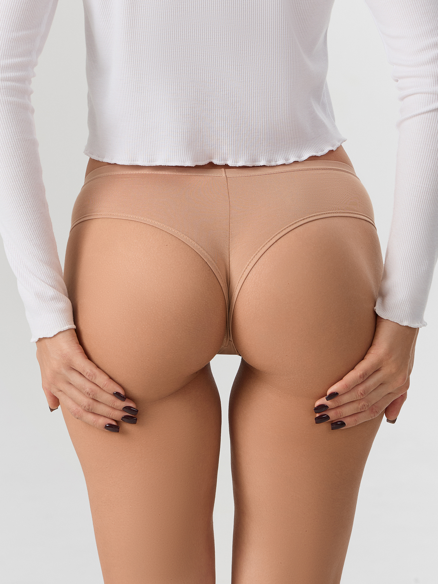 Трусы 3 шт Mark Formelle (Марк Формэль) 412247H-3/телесный +цикорий +черный - фото 5