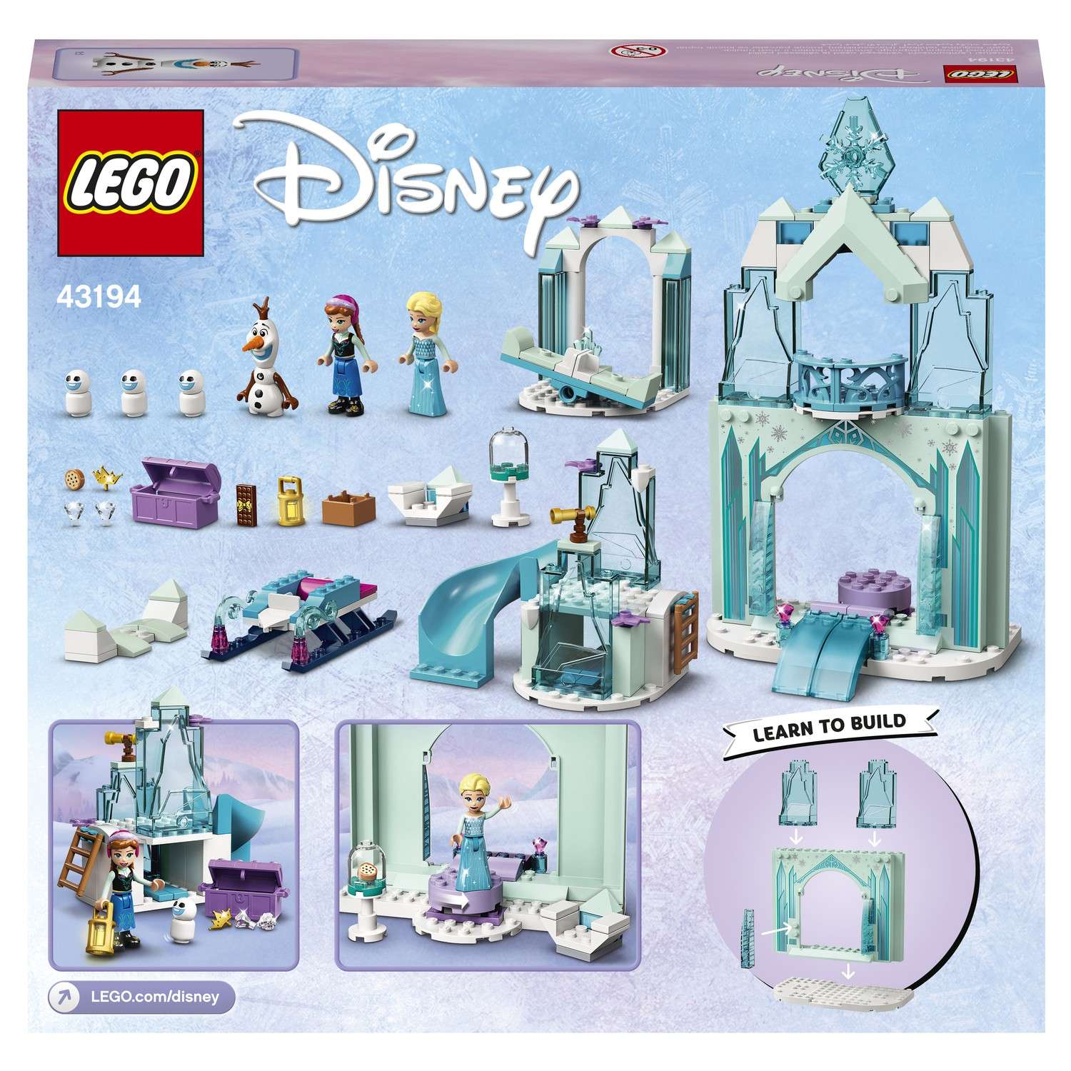 Конструктор LEGO Disney Princess Зимняя сказка Анны и Эльзы - фото 3