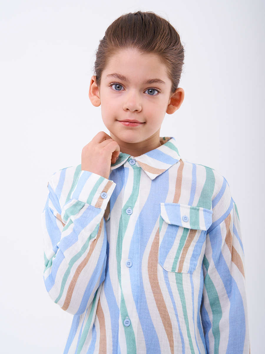 Рубашка Lassie 73204402-0100 - фото 4