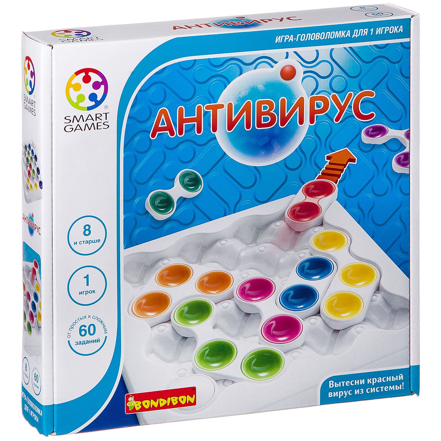 Настольная игра Bondibon логическая АНТИВИРУС - фото 2
