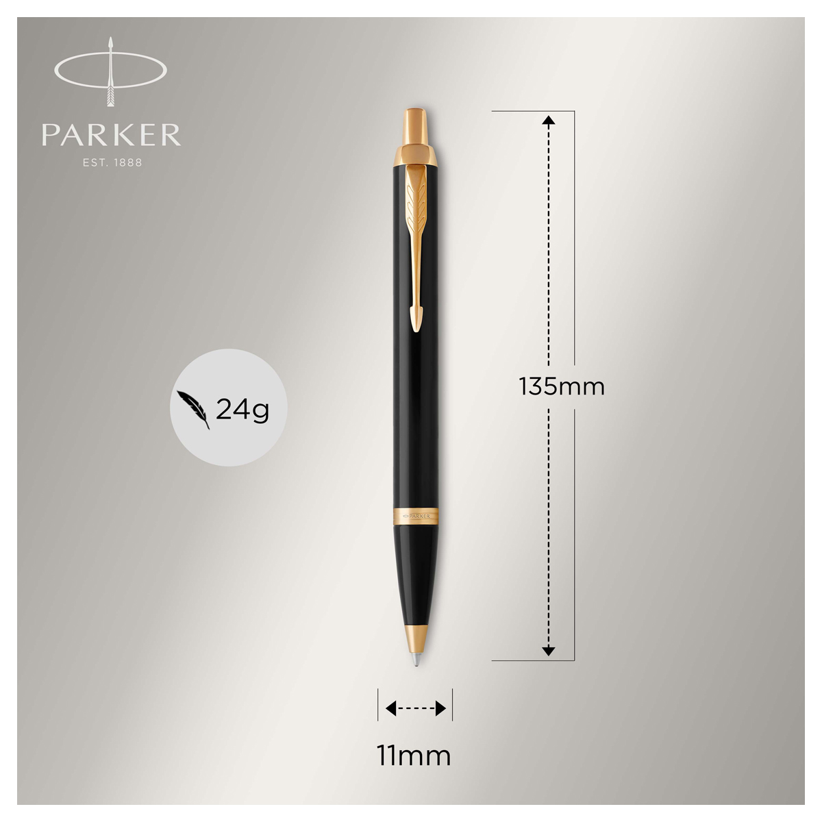 Ручка шариковая PARKER 1 шт. - фото 6