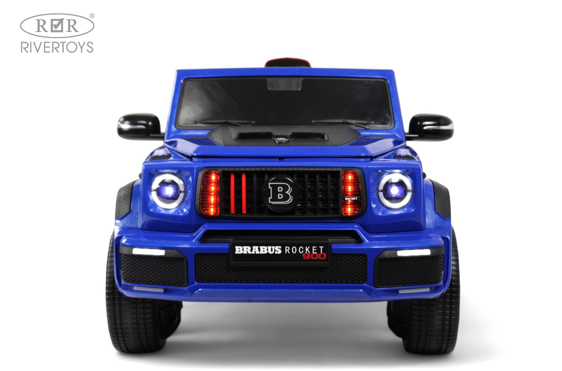 Электромобиль RIVERTOYS Mercedes Z999ZZ-BLUE С пультом ДУ - фото 7