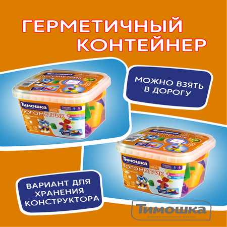 Конструктор ТИМОШКА Логометрик 21 дет.