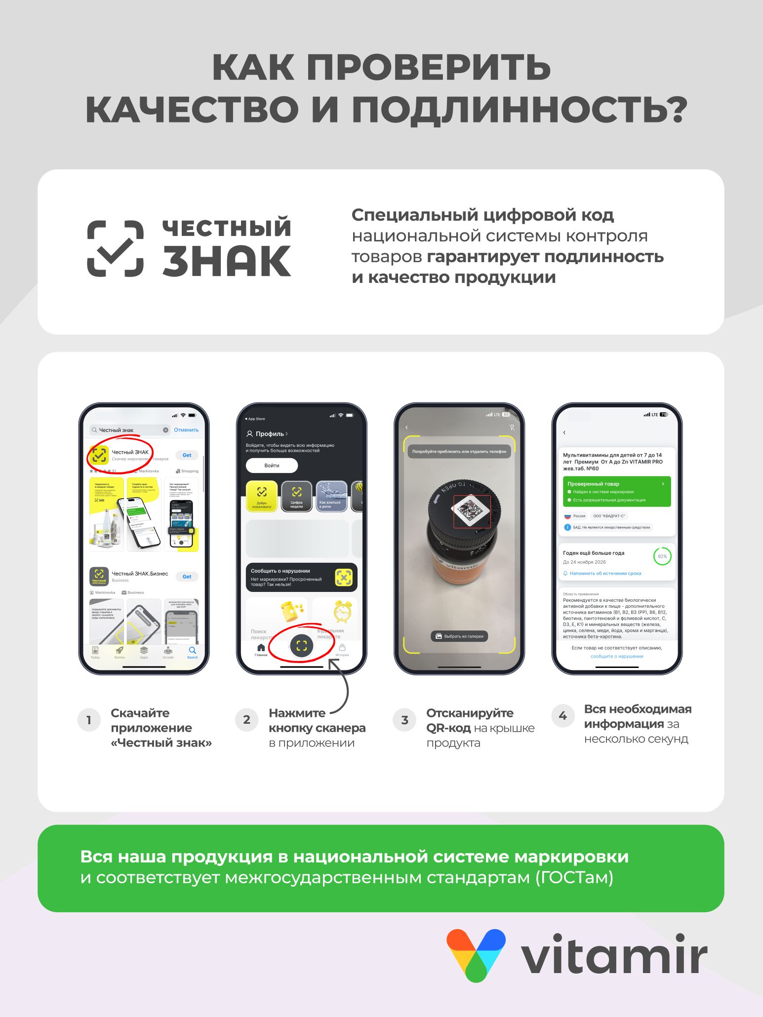 Витамины VITAMIR multivit - фото 8