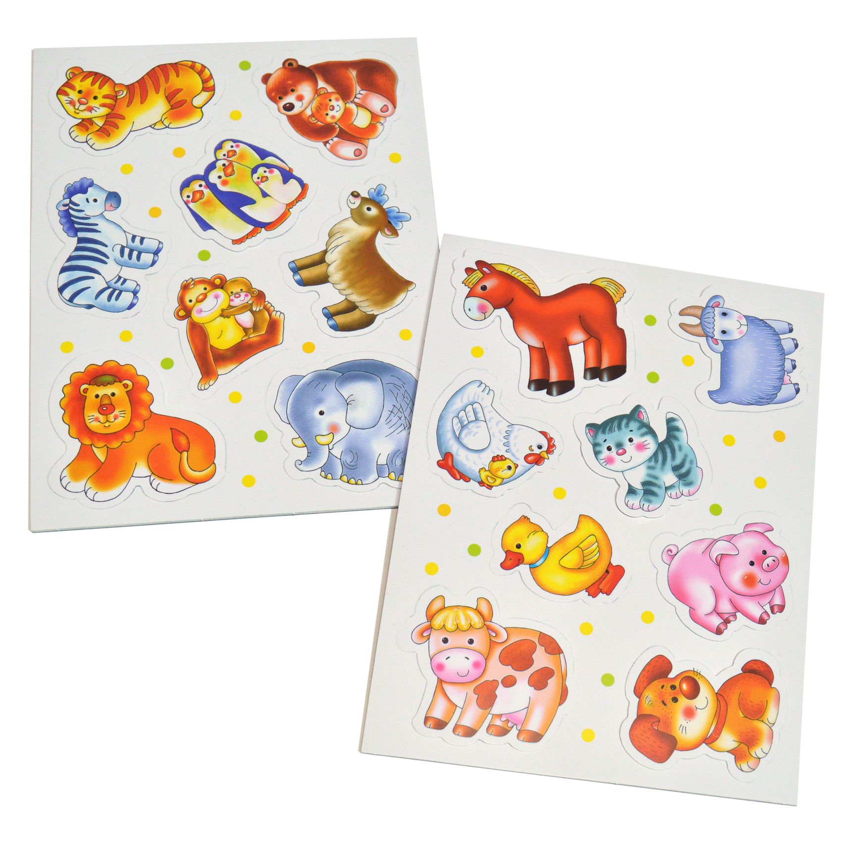 Игры на магнитах Дрофа-Медиа Большой набор животных 4230 - фото 6