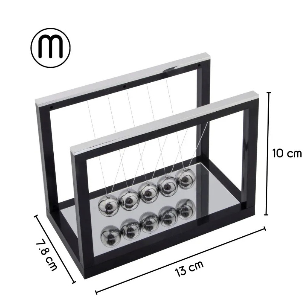 Игрушка-антистресс ЭВРИКА шары Ньютона в ассортименте - фото 2
