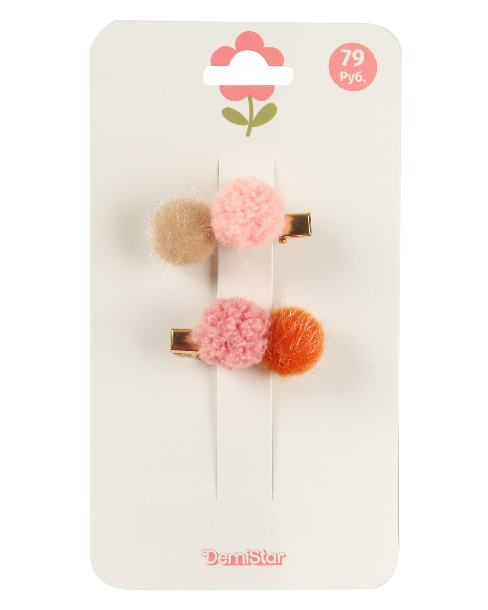 Заколка Demi Star Brown 2 шт. - фото 7