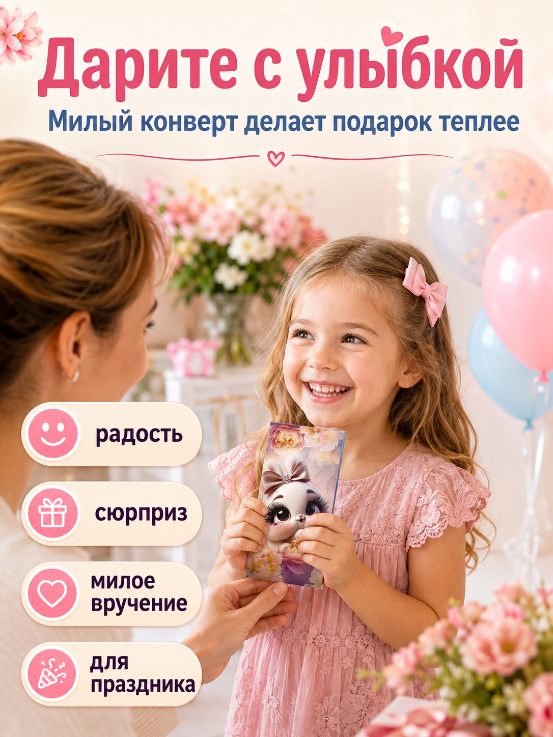 Конверты для денег детские Филькина Грамота с зайчиком, 10 шт. - фото 10