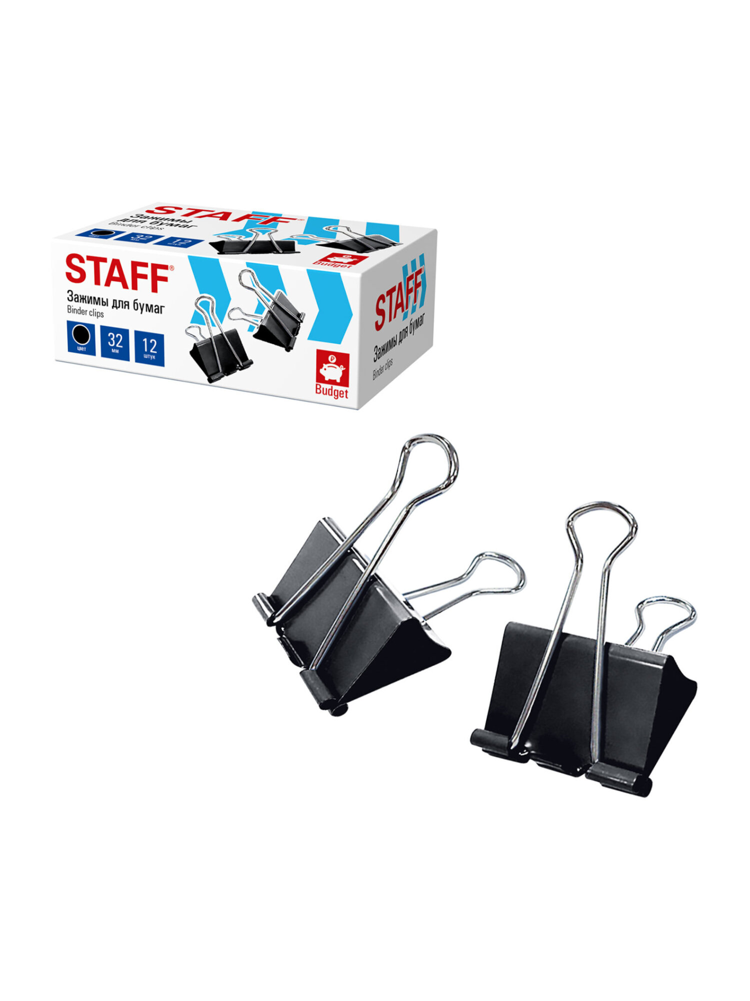 Зажимы Staff 12 шт. - фото 5