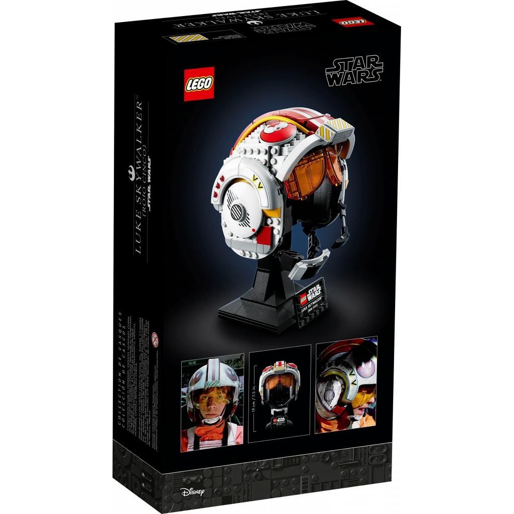 Конструктор LEGO Star Wars Luke Skywalker Helmet блочный - фото 6