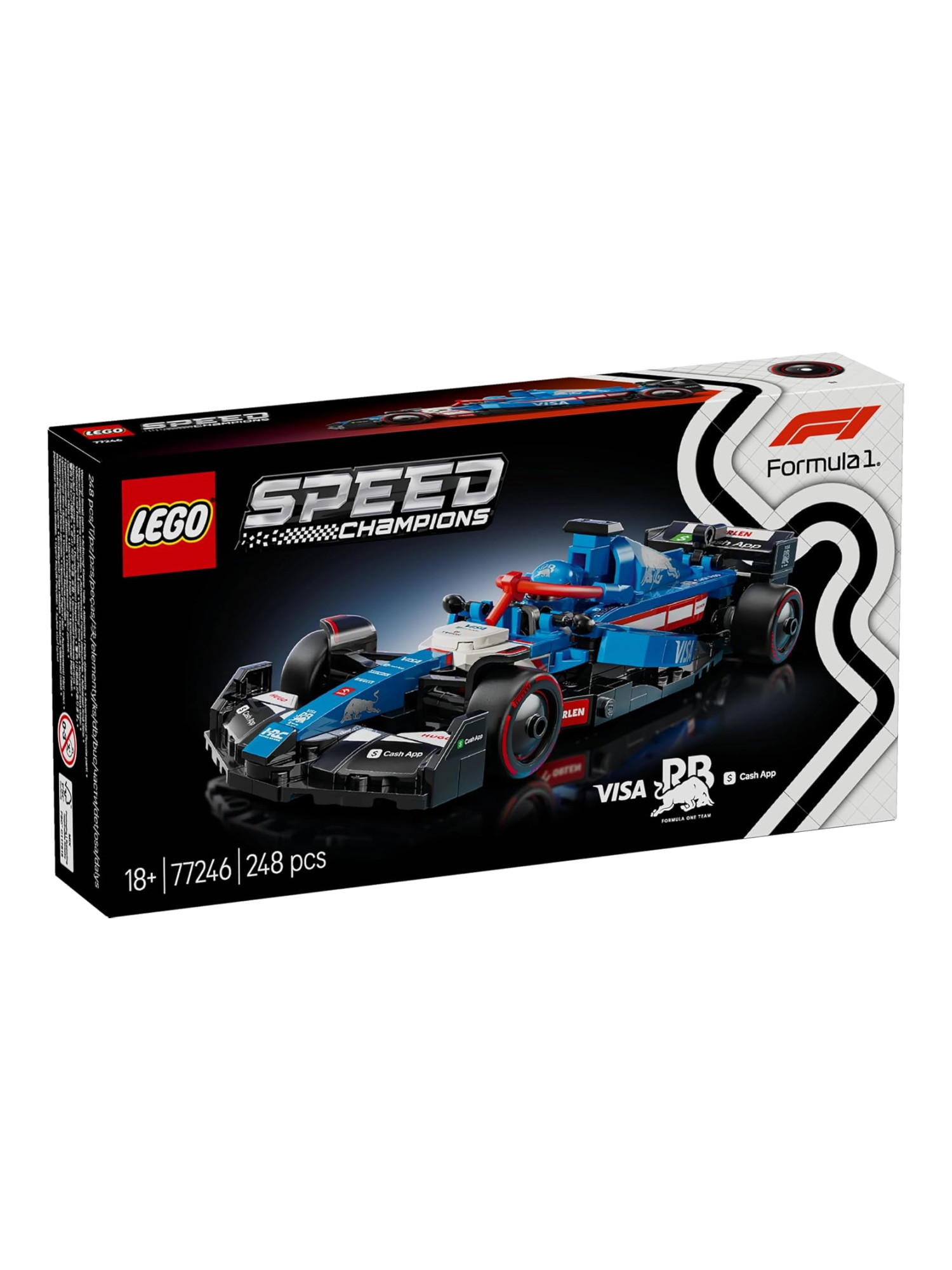 Конструктор LEGO Speed Champions Visa Cash App RB VCARB 01 248 дет. - фото 1