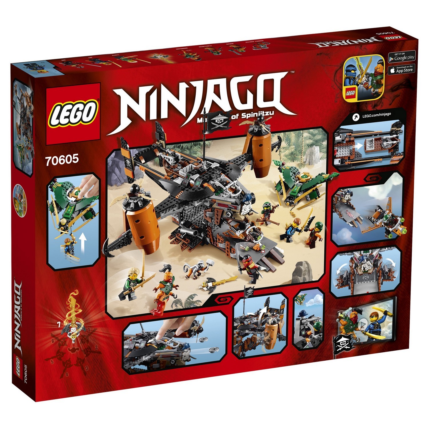 Конструктор LEGO NINJAGO блочный - фото 3
