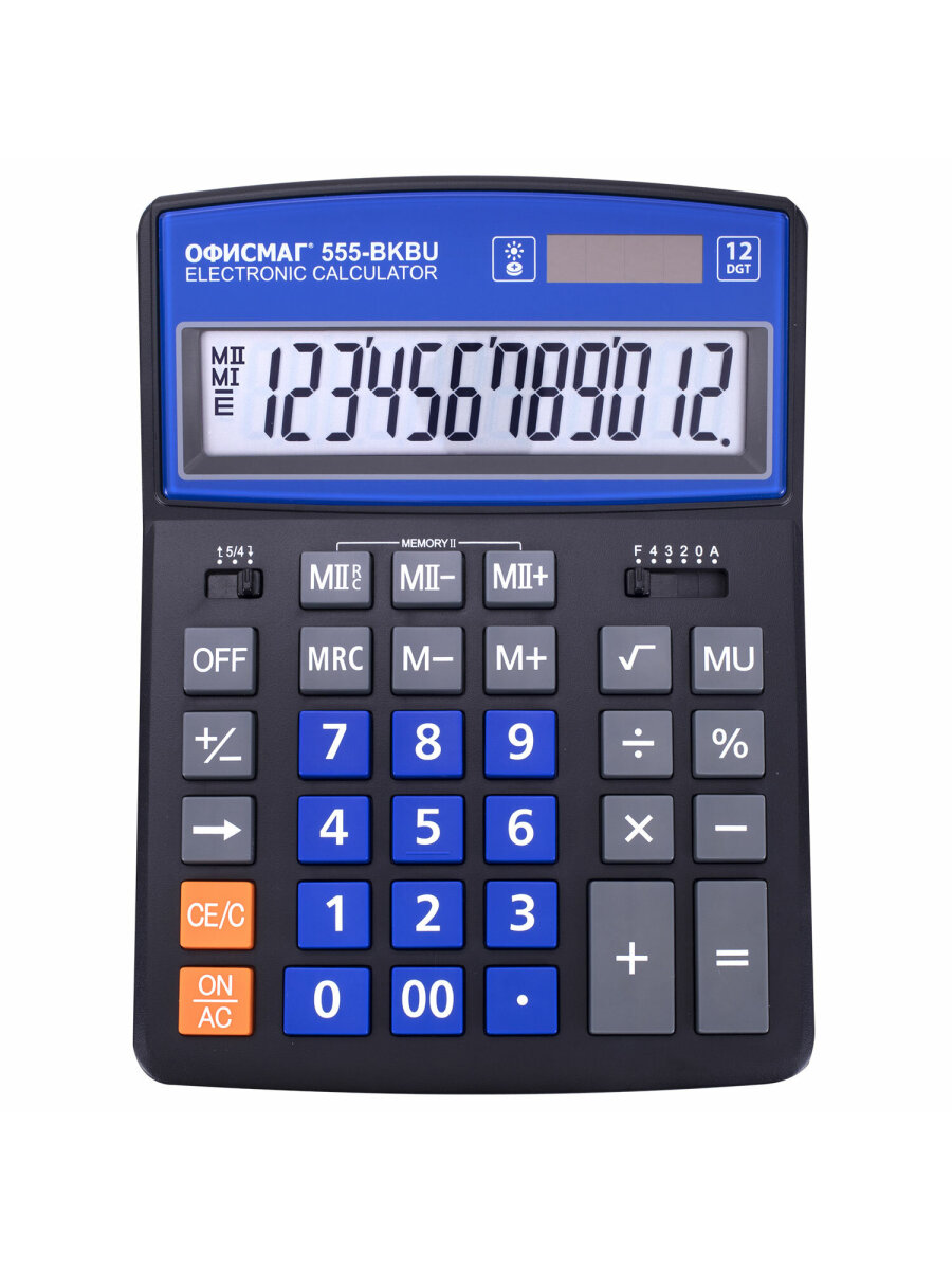 Калькулятор ОФИСМАГ бухгалтерский - фото 1