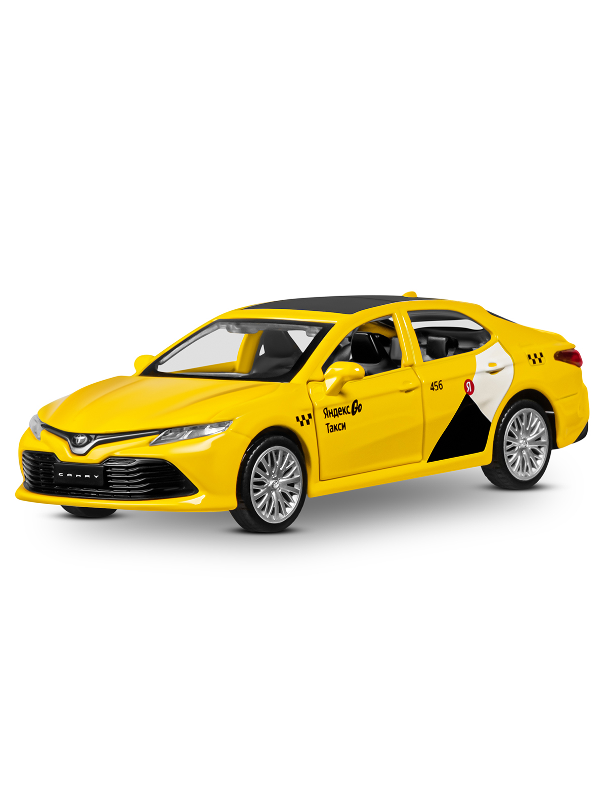 Автомобиль Яндекс GO Toyota Camry Такси 1:43 JB1251485 - фото 10