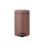 Бак мусорный Brabantia NewIcon с педалью светло-коричневый 12л 234002