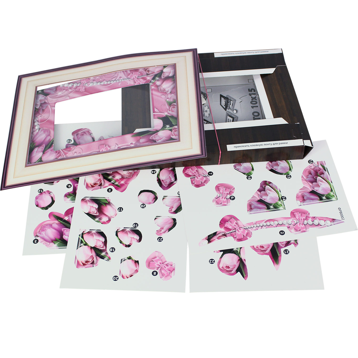 Набор для творчества VIZZLE аппликация Волшебное мгновение - фото 2