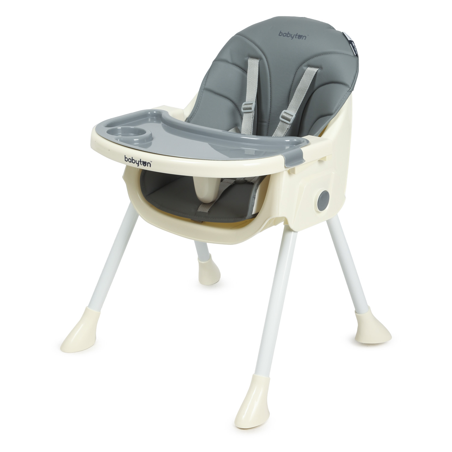 Стульчик для кормления Babyton Bueno Grey трансформер - фото 10