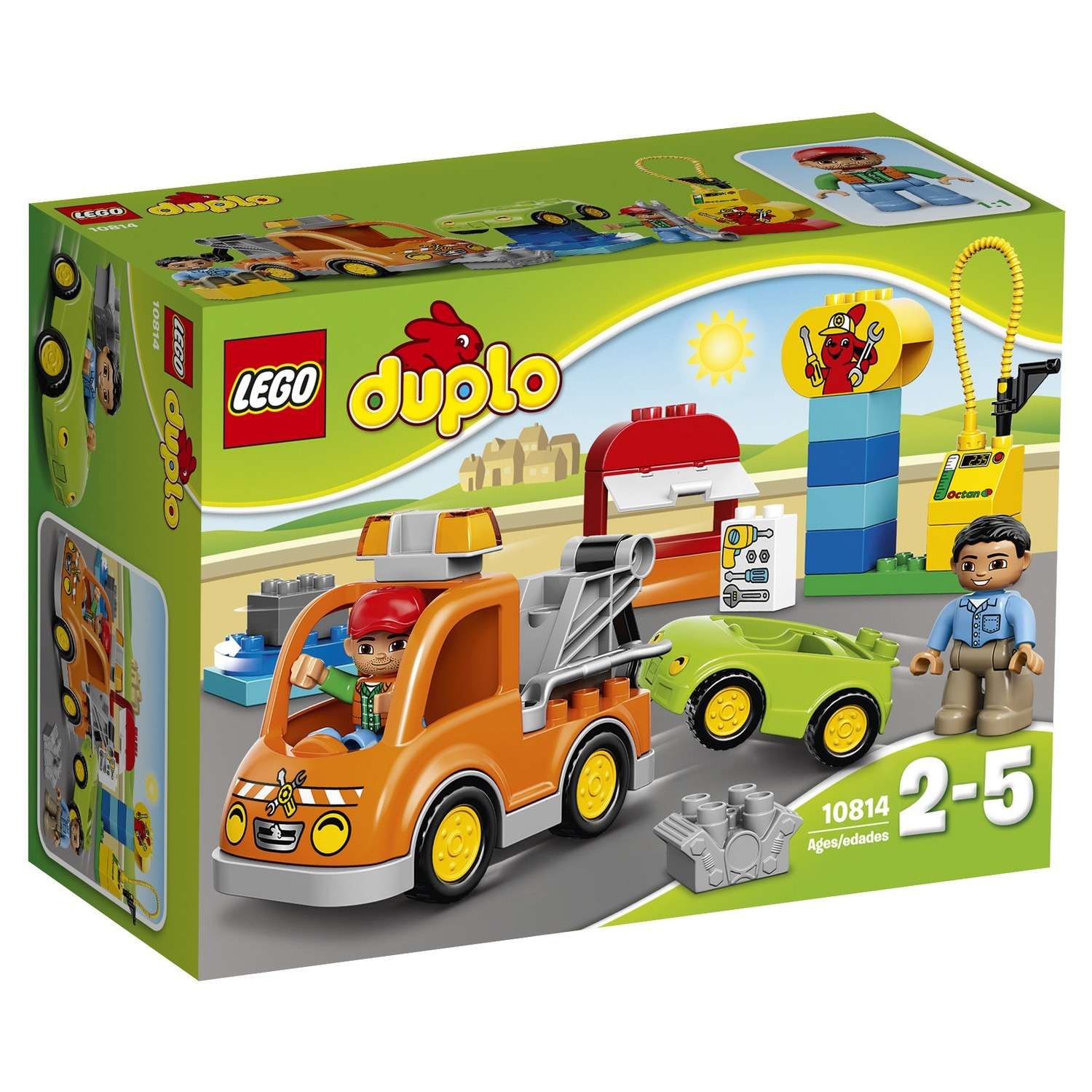 Конструктор LEGO DUPLO Буксировщик блочный - фото 2