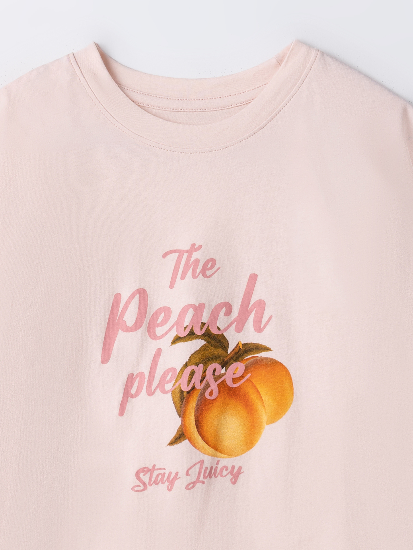 Пижама Mark Formelle (Марк Формэль) 592600/нежно -розовый +персики на н.розовой полоске - фото 7