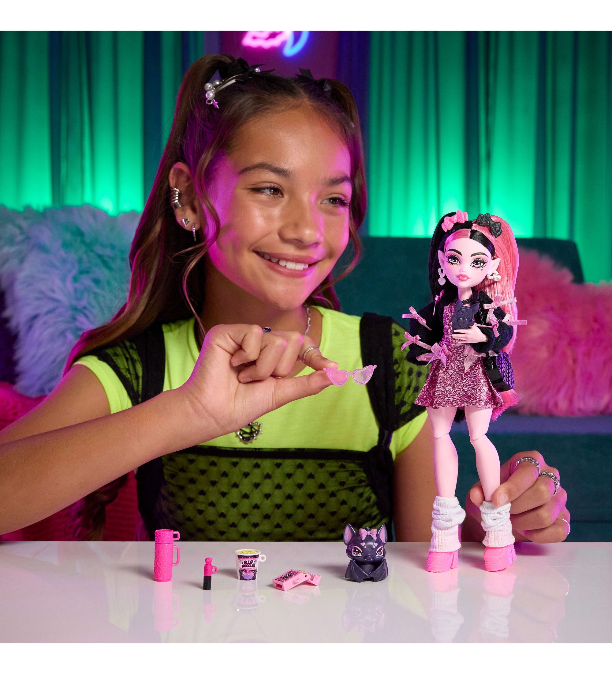 Фигурка Monster High Draculaura - фото 6
