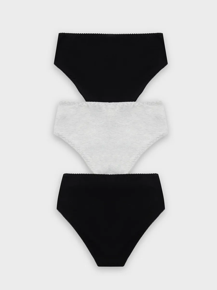 Трусы 3 шт Mark Formelle (Марк Формэль) 412075-3/серый меланж 4306-А-5 - фото 10