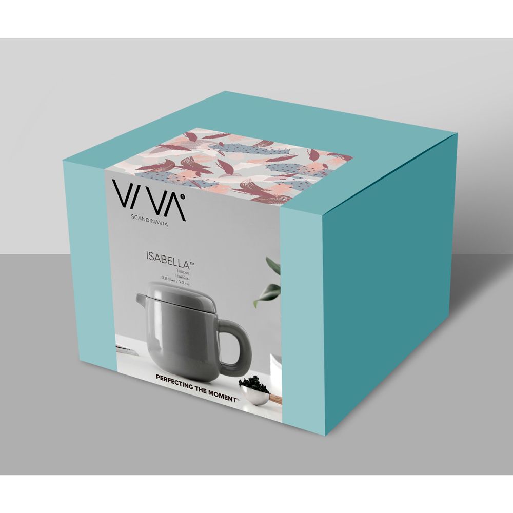 Чайник заварочный Viva Scandinavia Isabella 600мл серый V76448 - фото 10