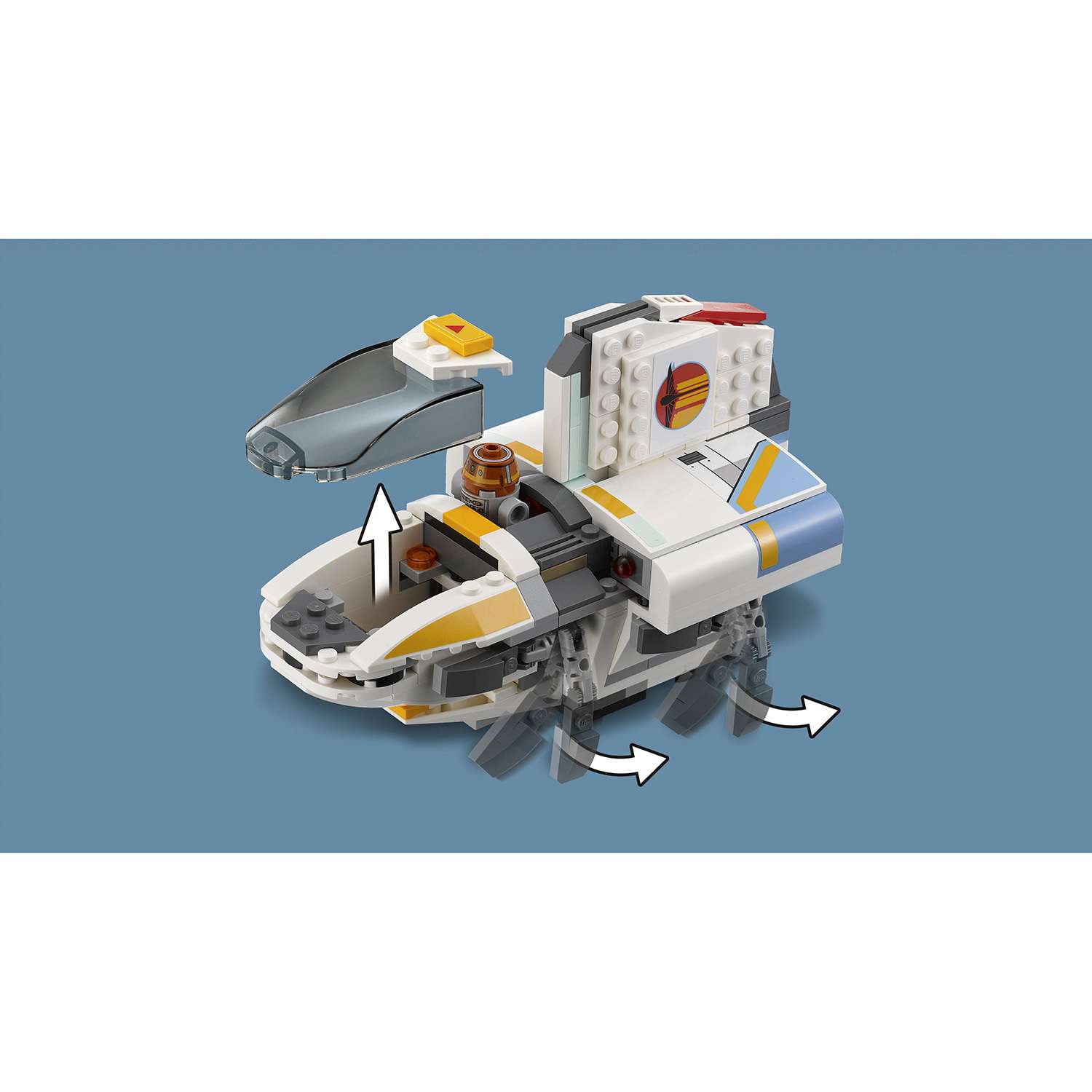Конструктор LEGO Star Wars Фантом блочный - фото 6